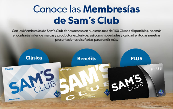 Conoce las Membresías de Sam’s Club