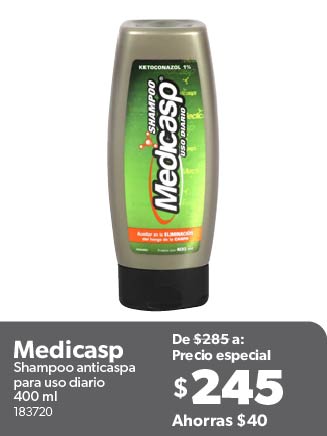 Shampoo anticaspa 400 ml