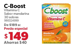 Vitamina C Mandarina 30 sobres