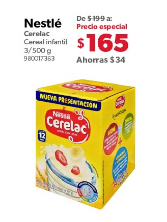Cereal infantil Cereal 3/500 g