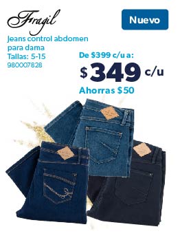 Jeans control abdomen