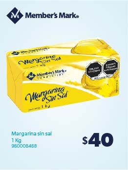 Margarina sin sal