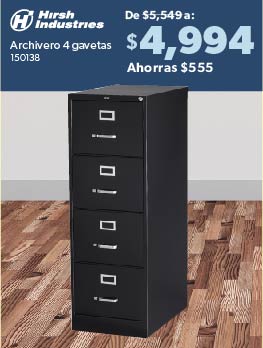 Archivero 4 gavetas