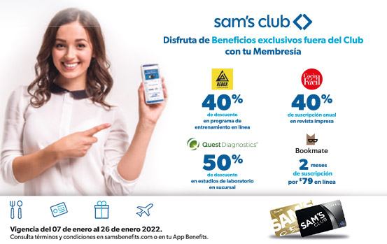 Disfruta de beneficios exlusivos fuera del club