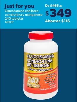 Glucosamina con boro