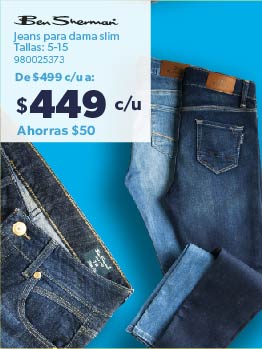 Jeans para dama slim