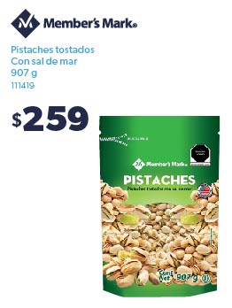 Pistaches tostados