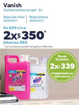 Quitamanchas en gel - 9 L