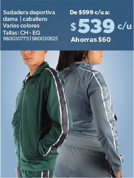 Sudadera deportiva