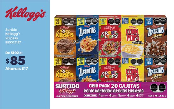 Surtido Kellogg's