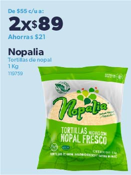 Tortillas de nopal