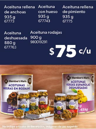 Aceitunas variedad