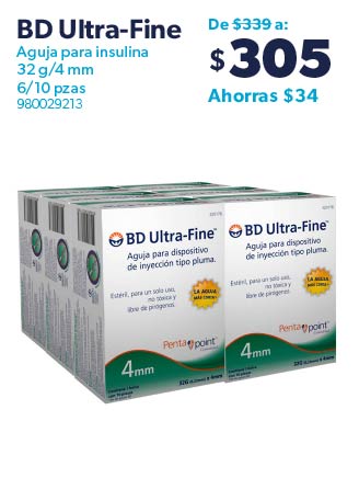 Aguja para insulina