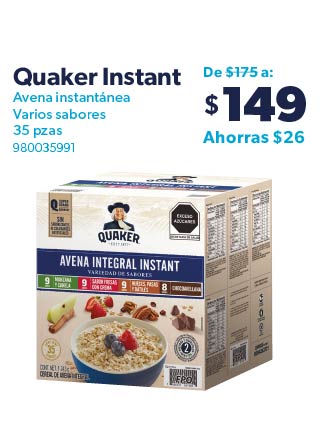 Avena instantánea
