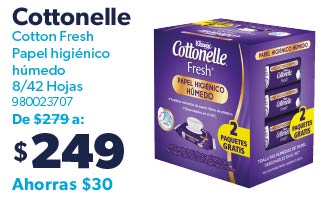 Cotton Fresh Papel higiénico