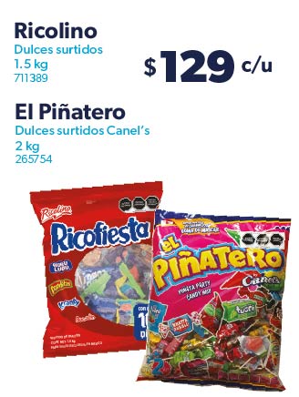 Dulces surtido