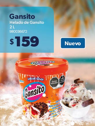 Helado de Gansito