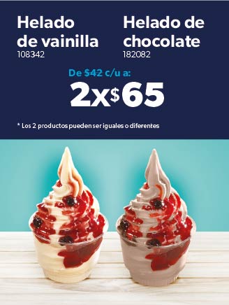 Helado variedad