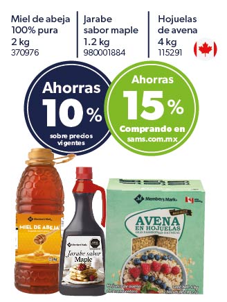 Miel, Jarabe, Hojuelas