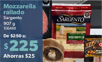 Mozzarella rallado