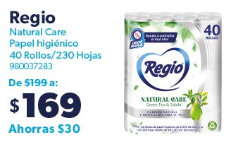 Natural Care Papel higiénico