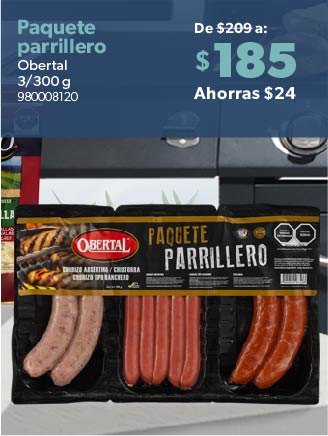 Paquete parrillero