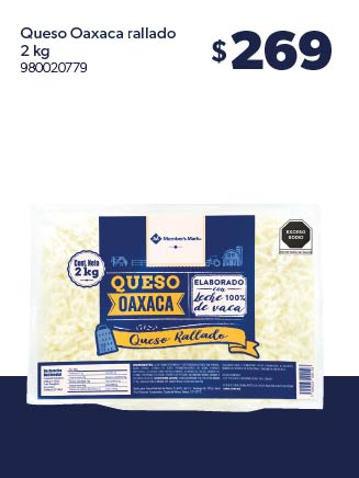 Queso Oaxaca rallado