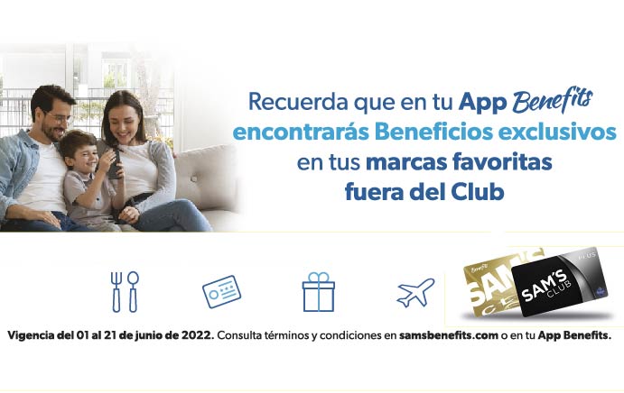 Recuerda que en tu app benefits