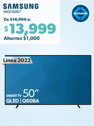 SMART TV 50” QLED | Q60BA