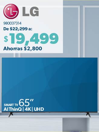 SMART TV 65” Al ThinQ | 4K | UHD