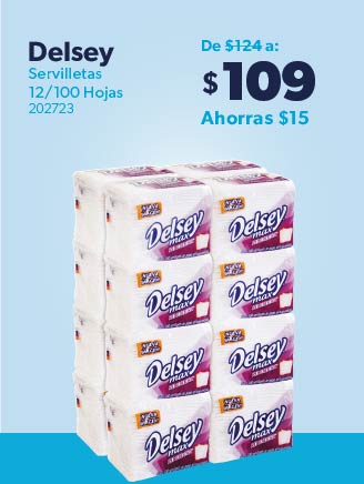 Servilletas 12/100 Hojas