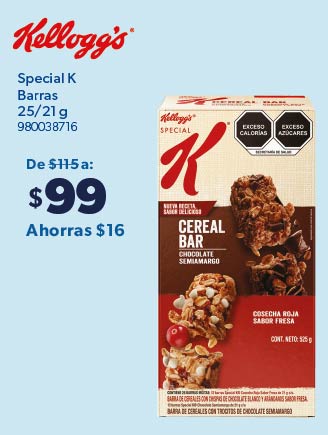 Special K Barras 25/21 g