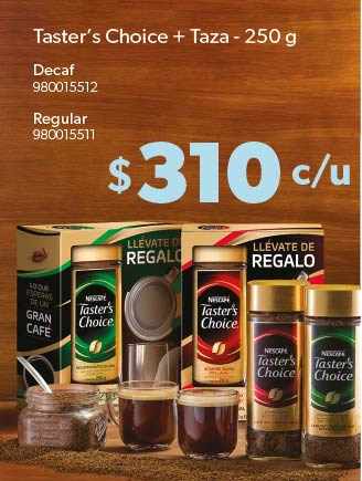 Taster’s Choice + Taza - 250 g