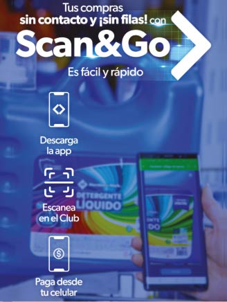Tus compras sin contacto scan & go