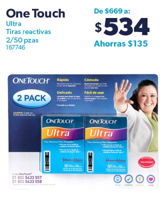 Ultra Tiras reactivas