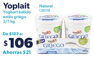 Yoghurt batido estilo griego