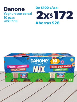 Yoghurt con cereal