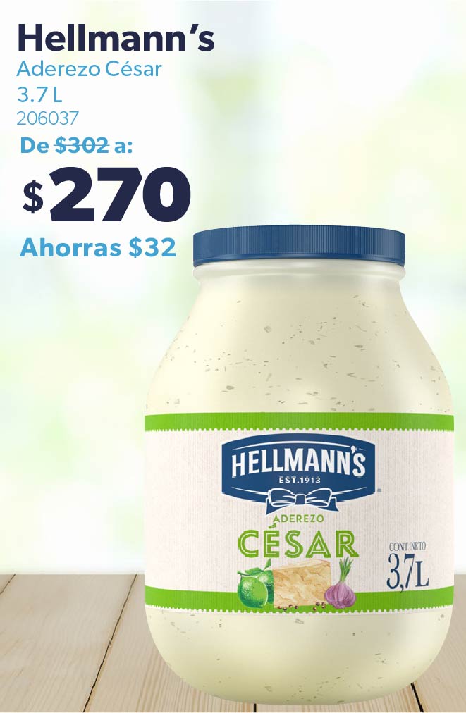 Aderezo César 3.7 L