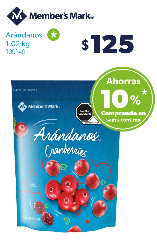 Arándanos 1.02 kg