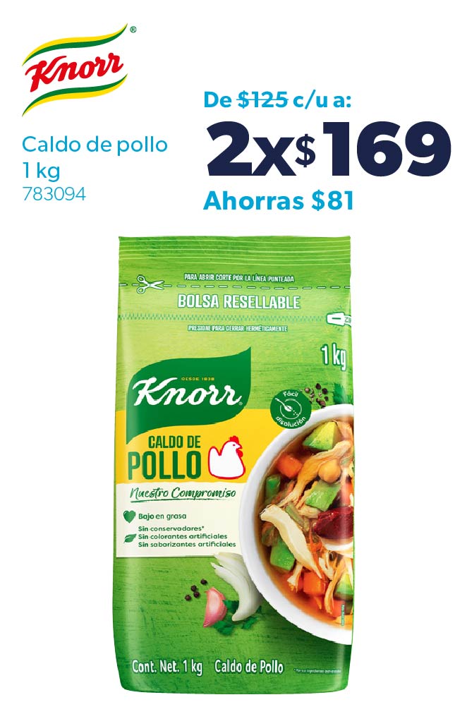 Caldo de pollo 1 kg