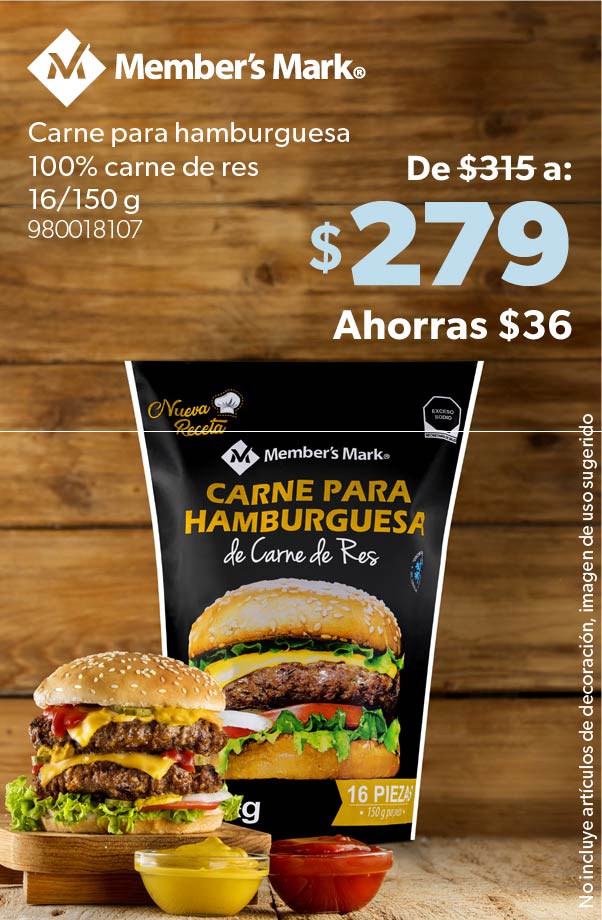 Carne para hamburguesa