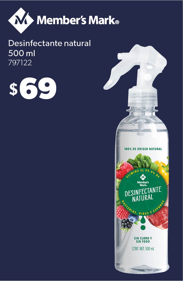 Desinfectante natural 500 ml