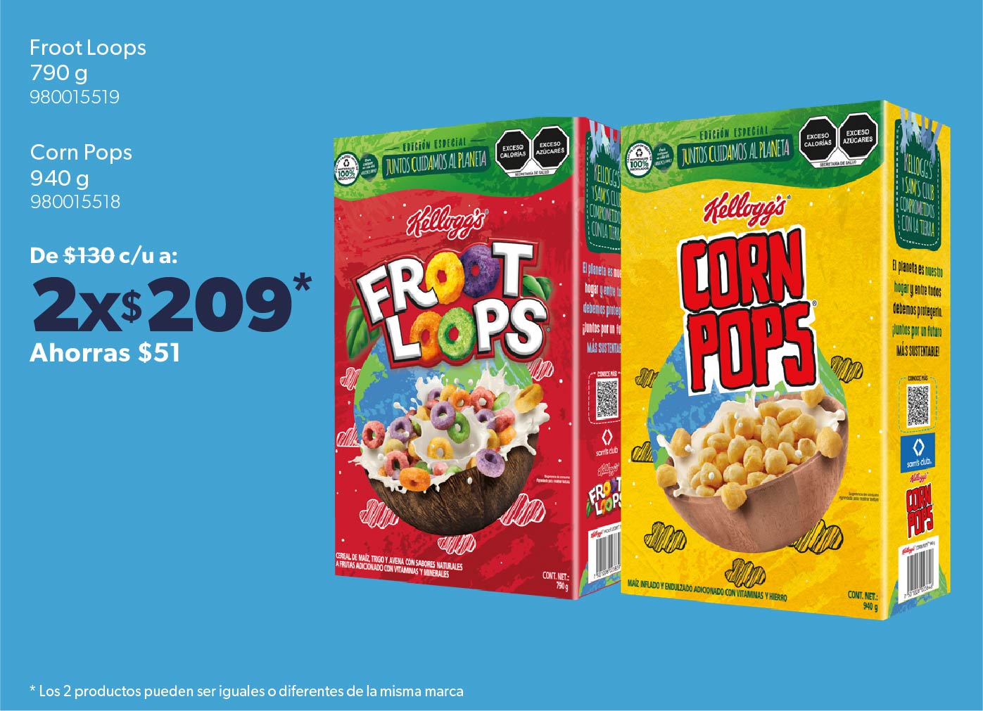 Froot Loops/Corn Pops
