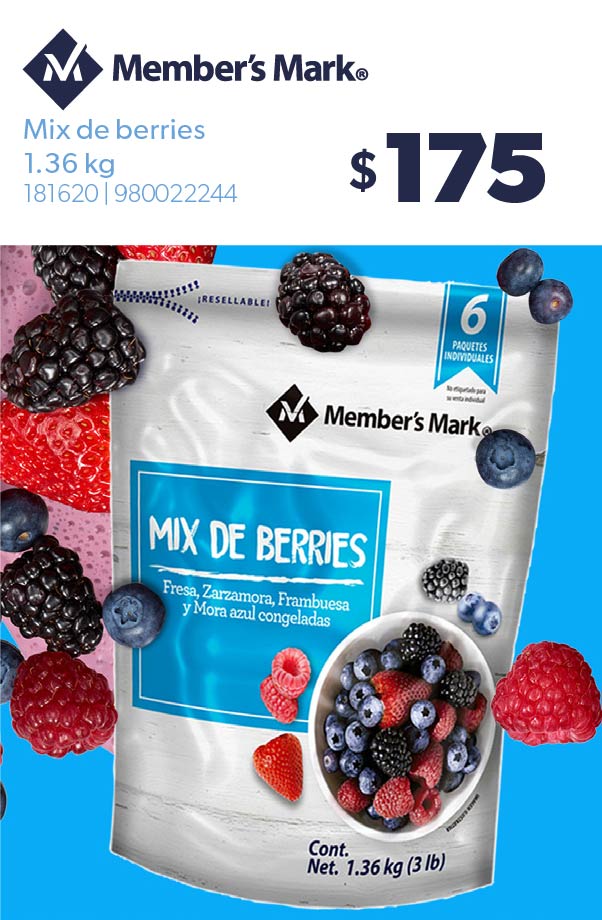 Mix de berries 1.36 kg