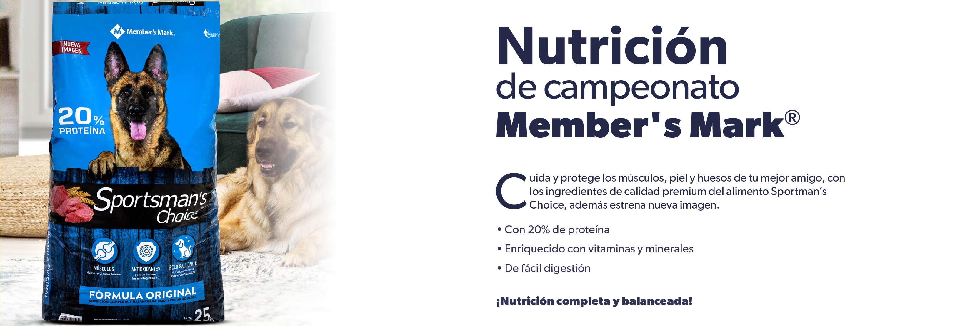 Nutrición de campeonato Member's Mark