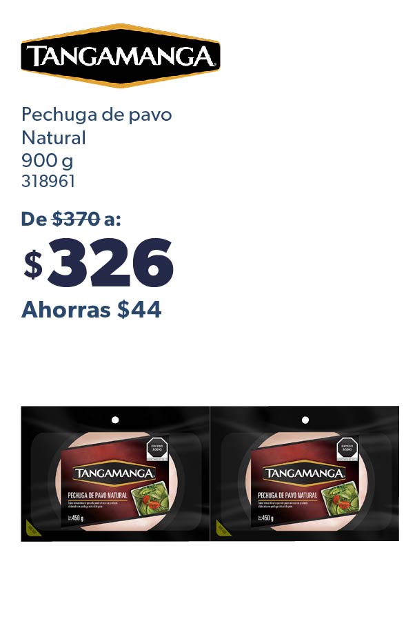 Pechuga de pavo Natural 900 g