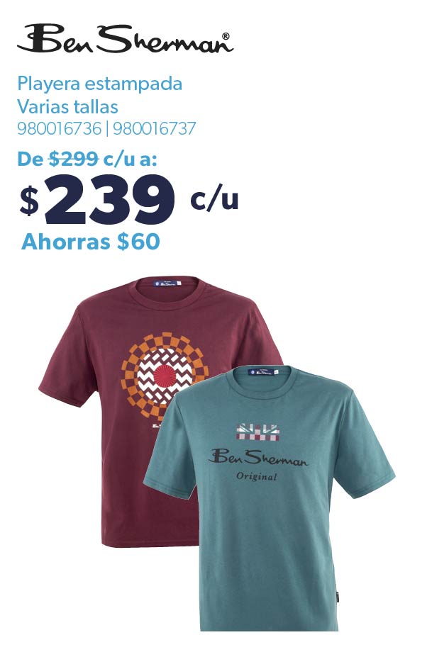 Playera estampada