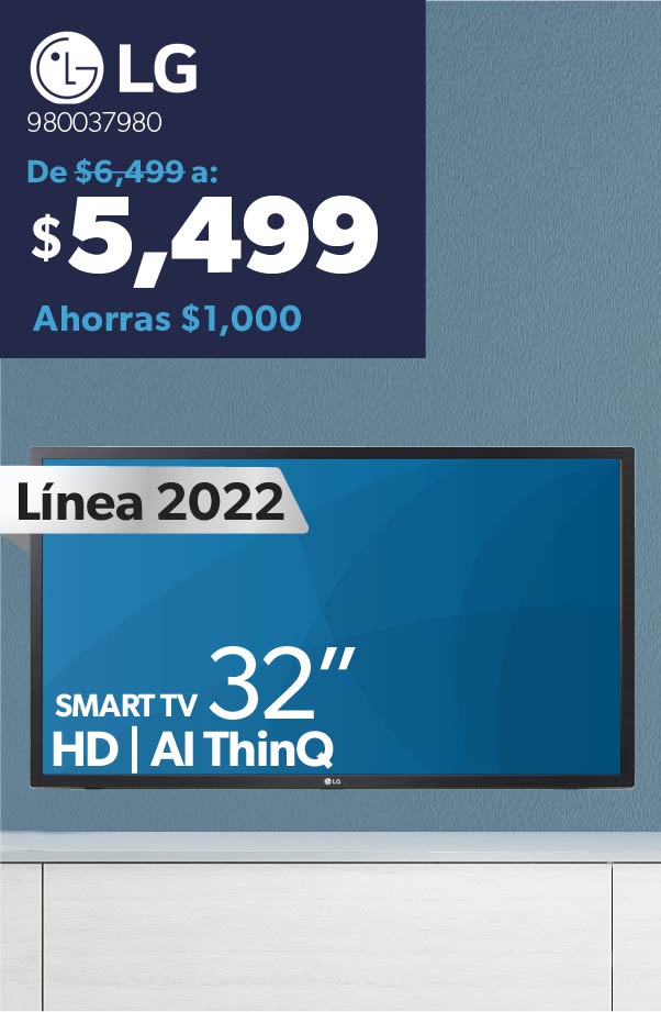 SMART TV 32” HD | Al ThinQ