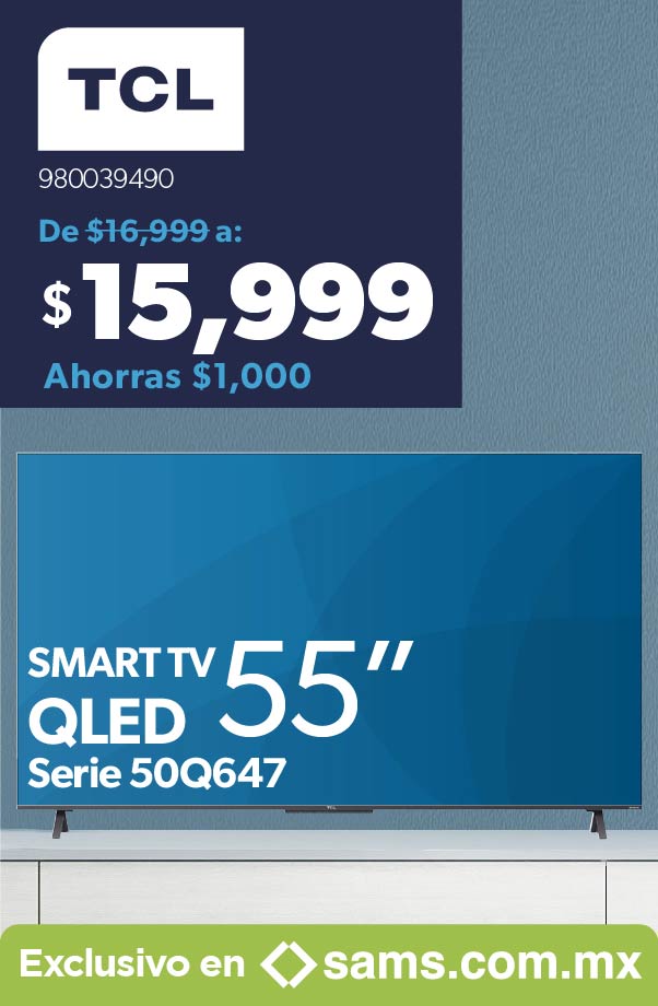 SMART TV 55” QLED