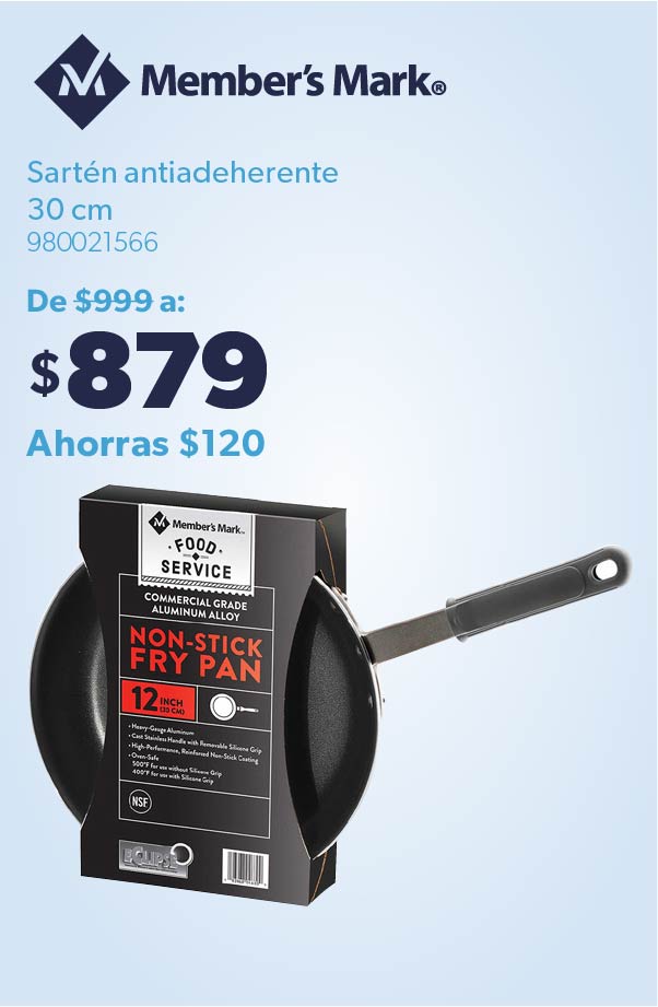 Sartén antiadeherente 30 cm